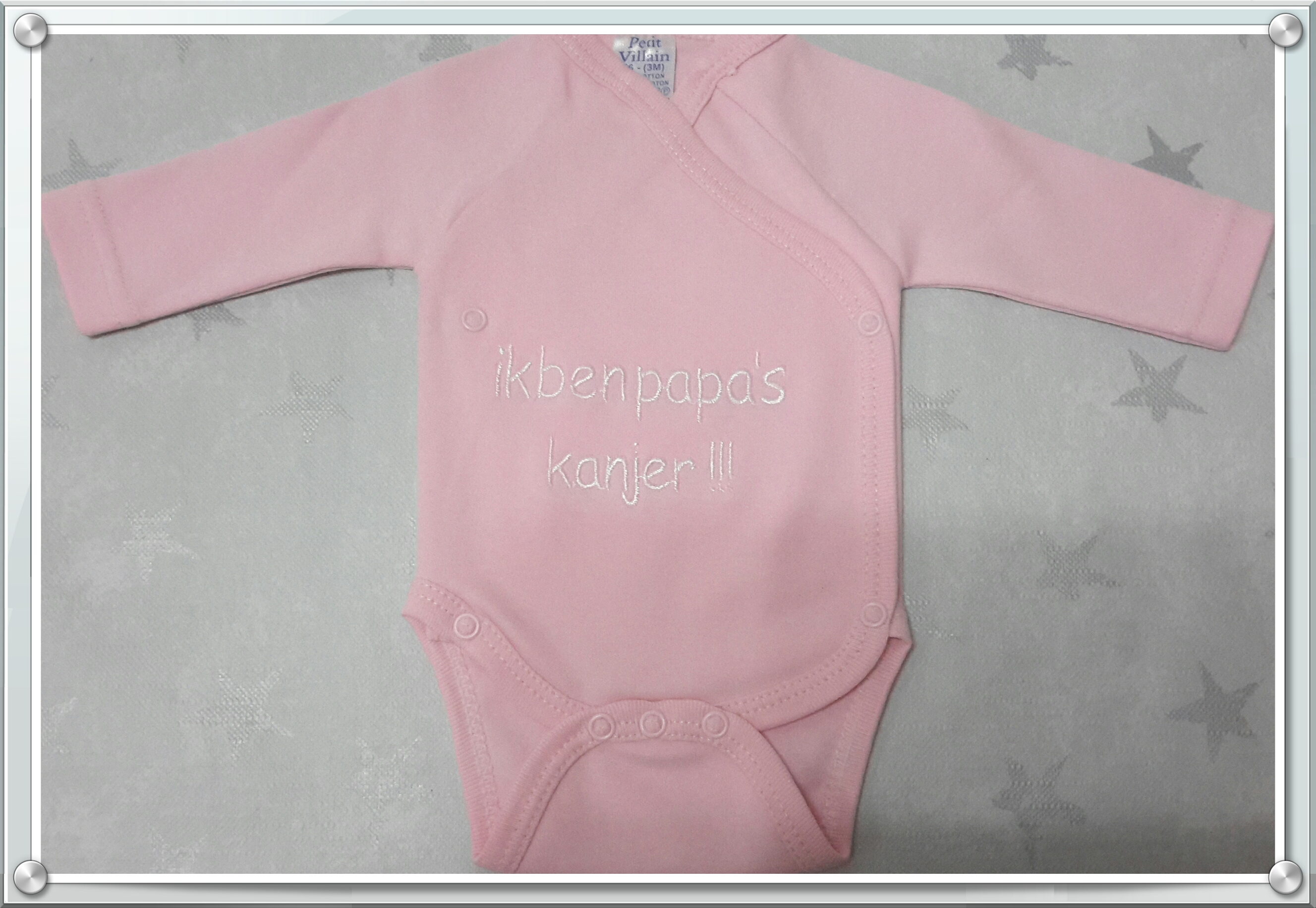Baby romper ik ben papa's kanjer
